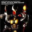 Masked Rider series Theme song Re-Product CD SONG ATTACK RIDE Second