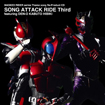 Masked Rider series Theme song Re-Product CD SONG ATTACK RIDE Third
